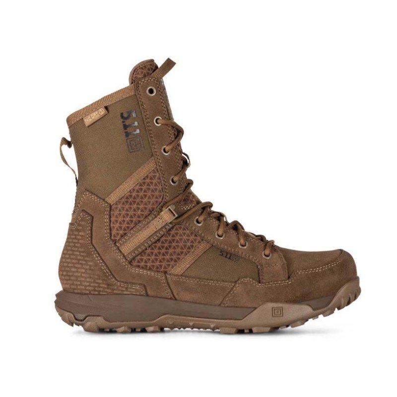 Bota 5.11 A/T 8 Waterproof con membrana Tac Dry, vista lateral